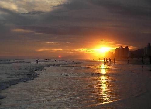 Apartamento Na Praia Grande Екстер'єр фото